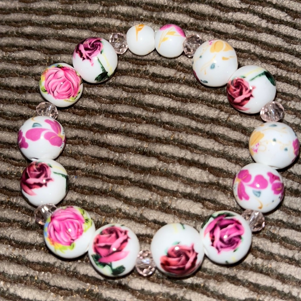 Beautiful Glass Beaded Bracelet